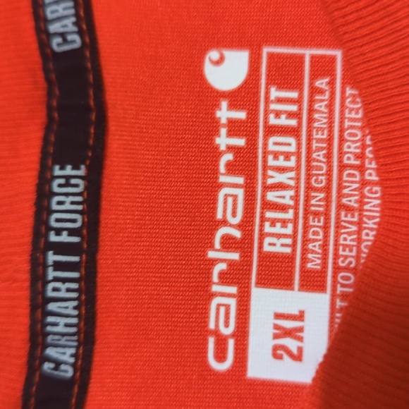 Carhartt Force Flex Workwear Pocket T-shirt Size 2XL NWOT MSRP $30 - Picture 6 of 6